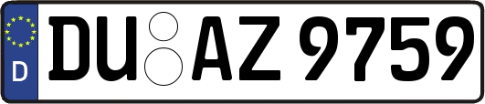 DU-AZ9759