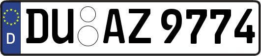 DU-AZ9774