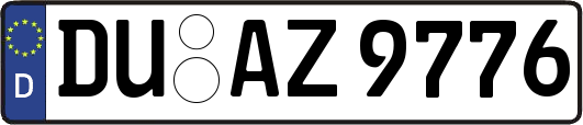 DU-AZ9776