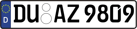 DU-AZ9809
