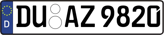 DU-AZ9820