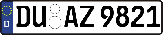 DU-AZ9821