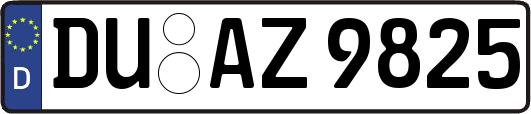 DU-AZ9825