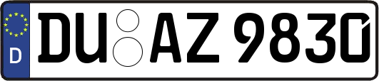 DU-AZ9830