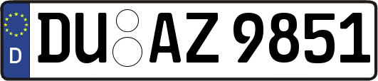 DU-AZ9851