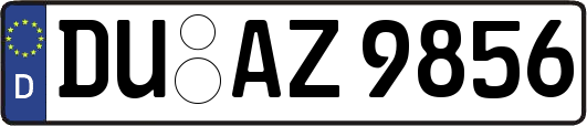 DU-AZ9856