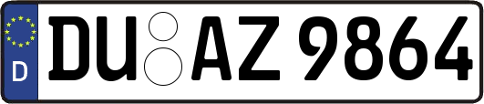 DU-AZ9864
