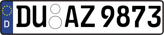 DU-AZ9873