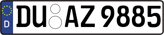 DU-AZ9885