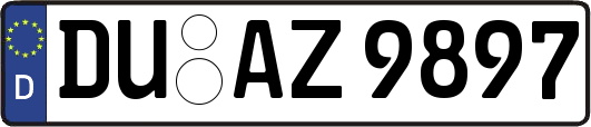 DU-AZ9897