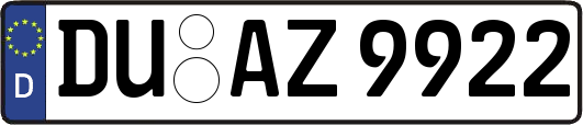 DU-AZ9922