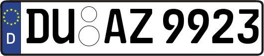 DU-AZ9923