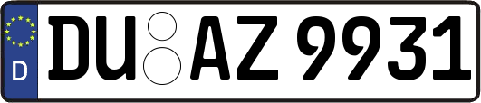 DU-AZ9931