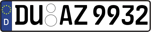 DU-AZ9932