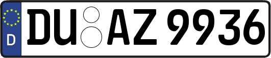 DU-AZ9936
