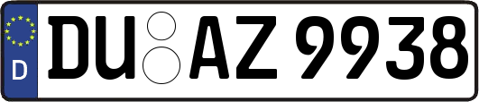 DU-AZ9938
