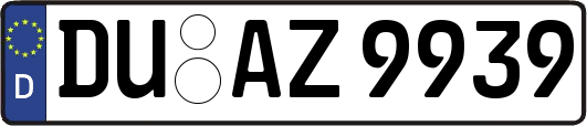 DU-AZ9939
