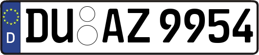 DU-AZ9954