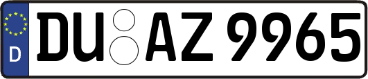 DU-AZ9965