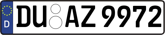 DU-AZ9972
