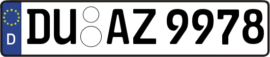 DU-AZ9978