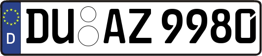 DU-AZ9980