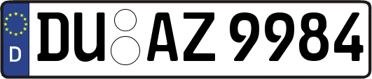 DU-AZ9984