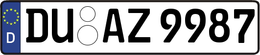 DU-AZ9987