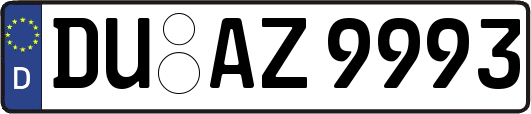 DU-AZ9993