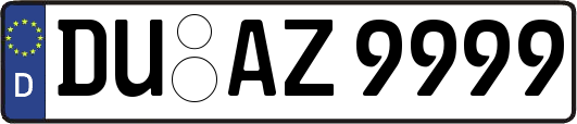 DU-AZ9999