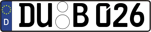 DU-B026