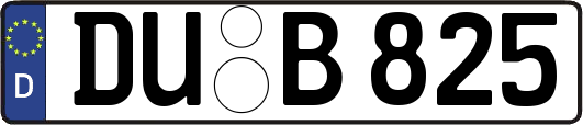 DU-B825