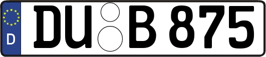 DU-B875