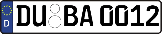 DU-BA0012