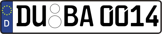DU-BA0014