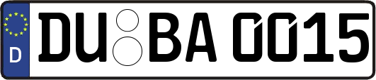 DU-BA0015