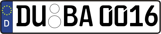 DU-BA0016
