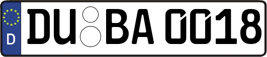 DU-BA0018