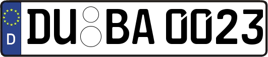 DU-BA0023