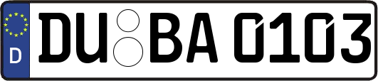 DU-BA0103