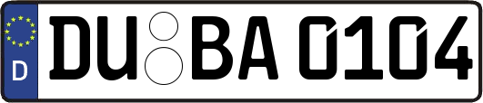 DU-BA0104