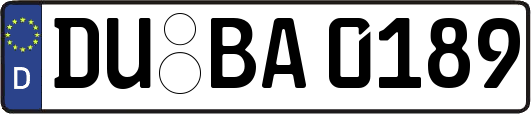 DU-BA0189