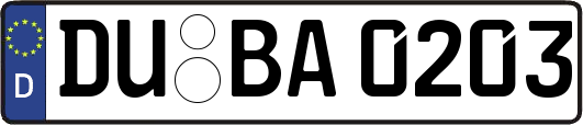 DU-BA0203
