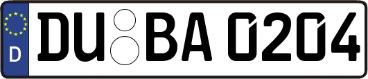 DU-BA0204