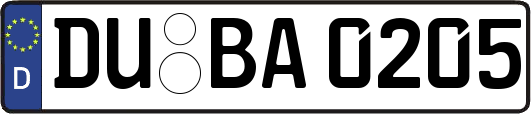 DU-BA0205