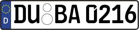 DU-BA0216