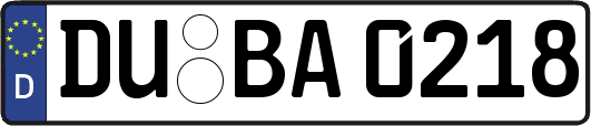 DU-BA0218
