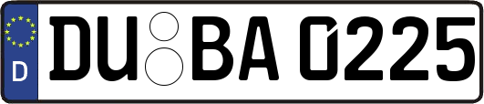DU-BA0225