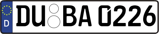DU-BA0226