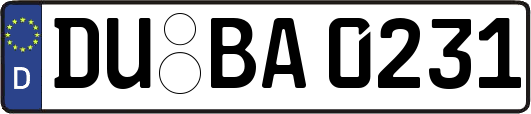 DU-BA0231